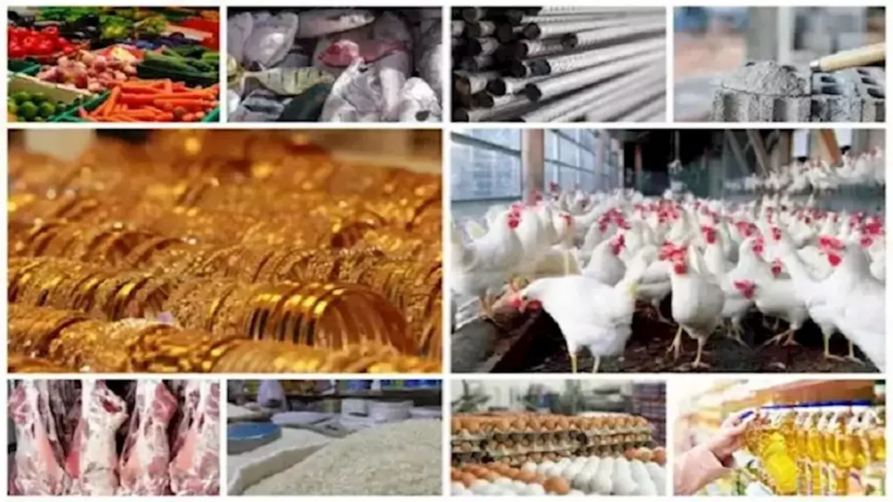 تباين أسعار الدواجن والأسمنت والذهب في خريطة التداولات اليومية بالأسواق المصرية